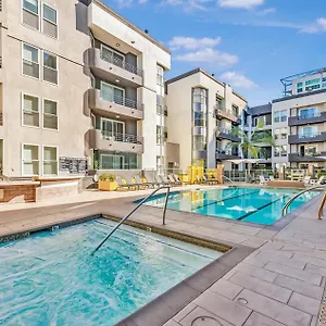 Apartment Mdr Luxury Pool, Gym, Parking, Jacuzzi., Los Angeles